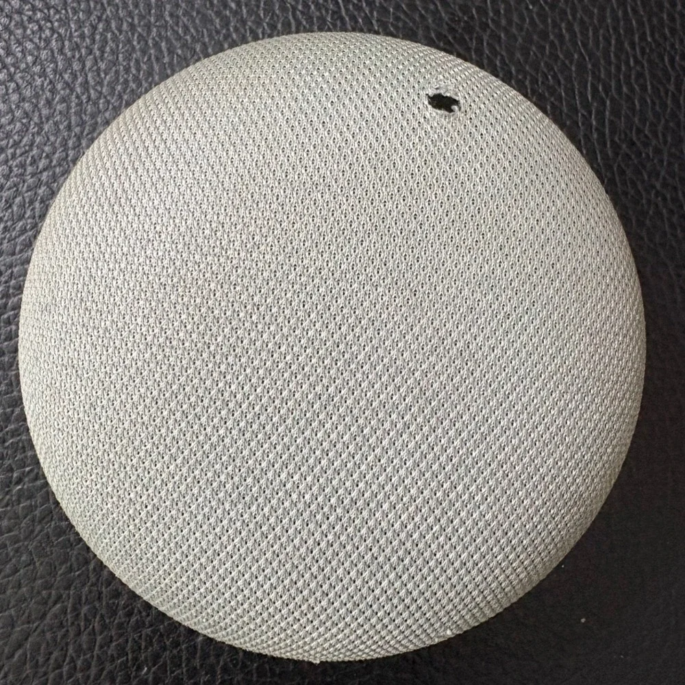 Google Home Mini Smart Speaker Chalk H0A 1st Gen Gray Coral No Cord Small Hole